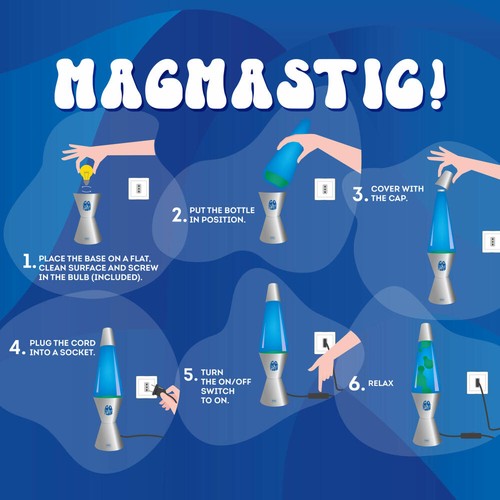 Legami lava lamp magmastic - legami,
